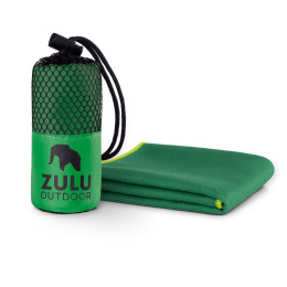 Handdoek Zulu Light 85x150 cm donkergroen Dark Green