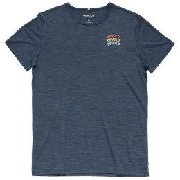 T-shirt heren Devold Active "Devold Legacy" Tee Man donkerblauw NIGHT