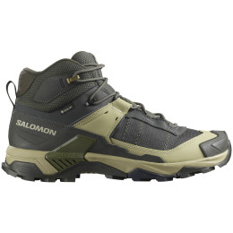 Herenschoenen Salomon X Ultra 5 Mid Gore-Tex groen Peat / Gray Green / Blue Nights