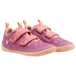 Kinderschoenen Affenzahn Sneaker Knit Happy roze Flamingo