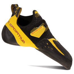 Klimschoenen La Sportiva Solution Comp zwart/geel Black/Yellow
