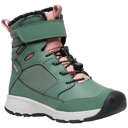 Winterschoenen kinderen KEEN Skua Winter Wp Children turquoise dark forest/rose elegance