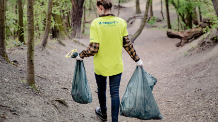 We maken de natuur schoon met 4camping