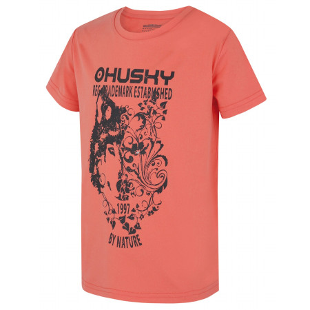 T-shirt kind Husky Tash K roze Pink