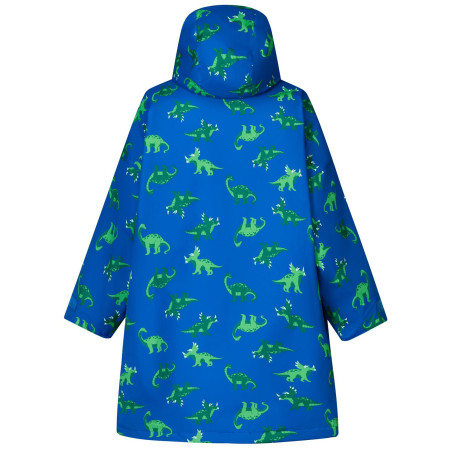 Waterdichte kinderjas Regatta Junior Changing Robe Olymp Blue Dino