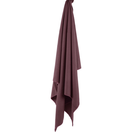 Sneldrogende handdoek LifeVenture SoftFibre Trek Towel rood Blackcurrant