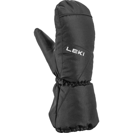 Skihandschoenen kinderen Leki Nevio Junior Mitt zwart black
