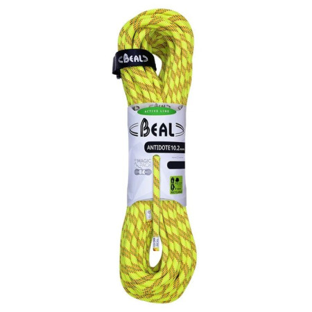 Klimtouw Beal Antidote 10,2 mm (50 m) geel YELLOW