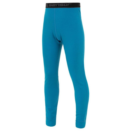 Thermo-onderbroek kinderen Sensor Merino Df 21 blauw