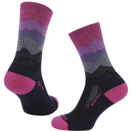 Sokken MOOA Rigi roze pink