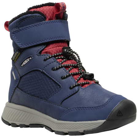 Winterschoenen kinderen KEEN Skua Winter Wp Children blauw/oranje naval academy/garnet