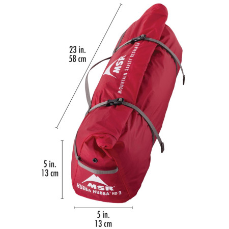 Lichtgewicht tent MSR Hubba Hubba HD 2