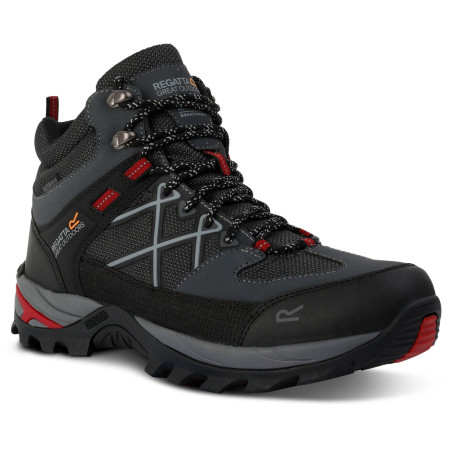 Herenschoenen Regatta Samaris III Boot grijs Briar/RioRed