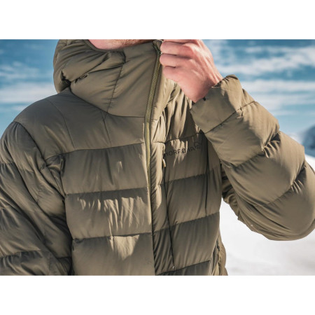 Donsjas heren Norrona femund down700 Zip Hood