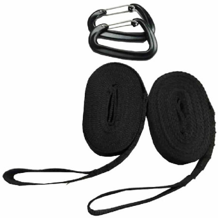 Hangmat Hamaka.eu Camping voor twee Slap strap oranje