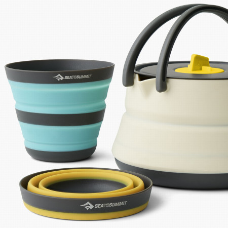 Kookset Sea to Summit Frontier UL Collapsible Kettle Cook Set 2P 3 Piece