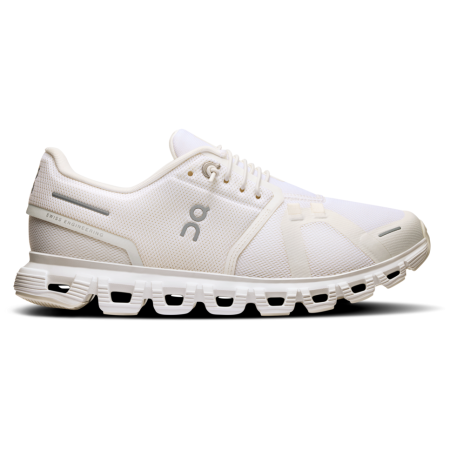 Damesschoenen On Running Cloud 6 wit White/White