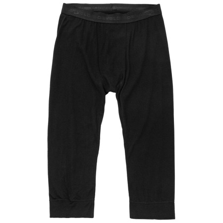 3/4 thermobroek heren Devold Breeze Plus Merino 200 3/4 Longs Man zwart BLACK