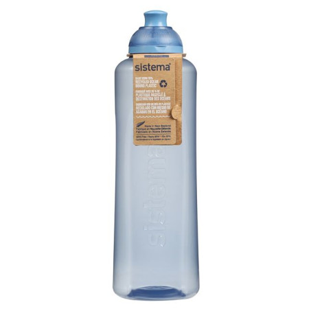 Fles Sistema OBP Hydrate Squeeze Swift 480 ml blauw
