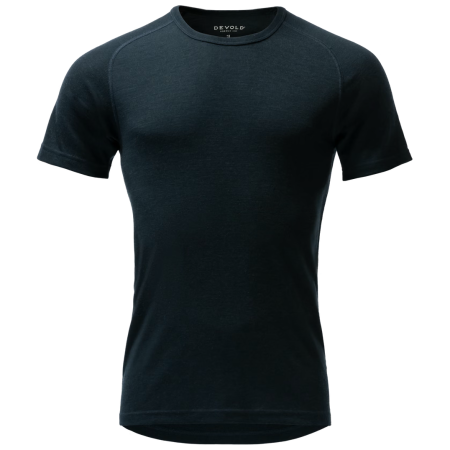 Thermoshirt heren Devold Adventure Merino 190 Tee Man donkerblauw Ink