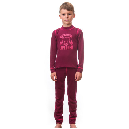 Functionele onderkleding kind Sensor Double Face Set Wild