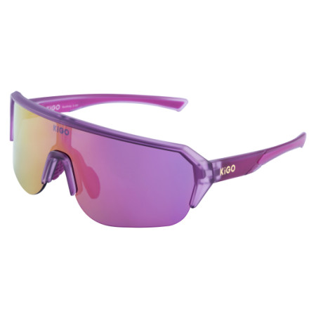 Kinderzonnebril KiGO Runfinity paars Raspberry Purple