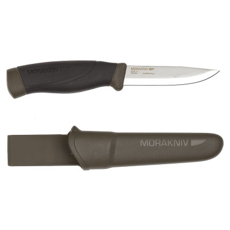 Mes Morakniv Companion HeavyDuty (C) zwart/groen Green