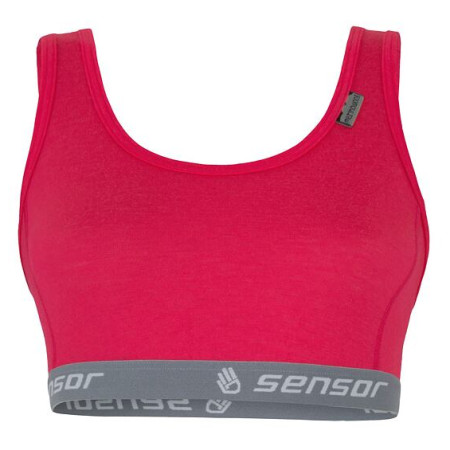 Sportbeha Sensor Merino Active roze Magenta