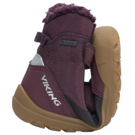 Winterschoenen kinderen Viking Outdoor Footwear Spruce Barefoot Warm GTX 2V Wine