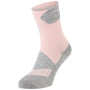 Sokkenmaat: 36-38 / Kleur: roze/grijs
