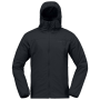 Winterjas heren Norrona femund thermo60 Zip Hood zwart Caviar Black