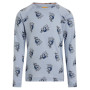 Thermoshirt kinderen Icebreaker Kids M 200 Oasis LS Crewe Bear Tour AOP