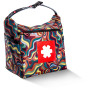 Kleur: geel/bordeauxrood