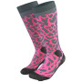 Sokkenmaat: 39-42 / Kleur: roze/grijs