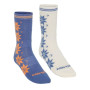 Sokkenmaat: 39-41 / Kleur: blauw/wit