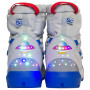 Snowboots kinderen Viking Outdoor Footwear Spaceship Warm SC WP Light Grey/Royal Blue
