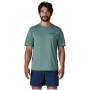 T-shirt heren Patagonia Men's Capilene Cool Daily Shirt - Boardshort Logo