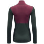 Functioneel T-shirt dames Devold Lauparen Merino 190 Zip Neck