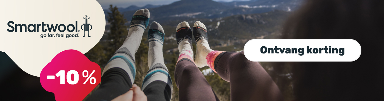 KORTINGSCODE -10% op het merk Smartwool